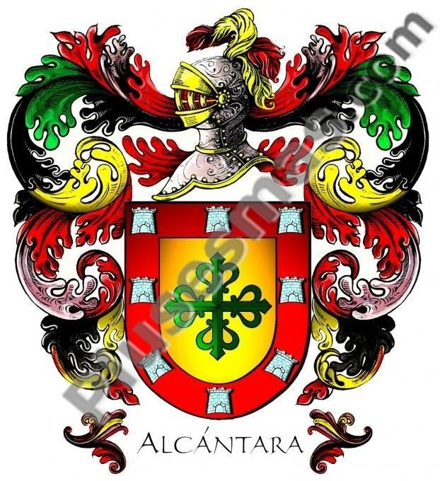 Árbol genealógico de la familia Alcántara